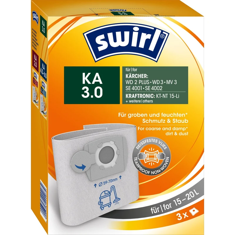 SWIRL Staubsaugerbeutel KA 3.0