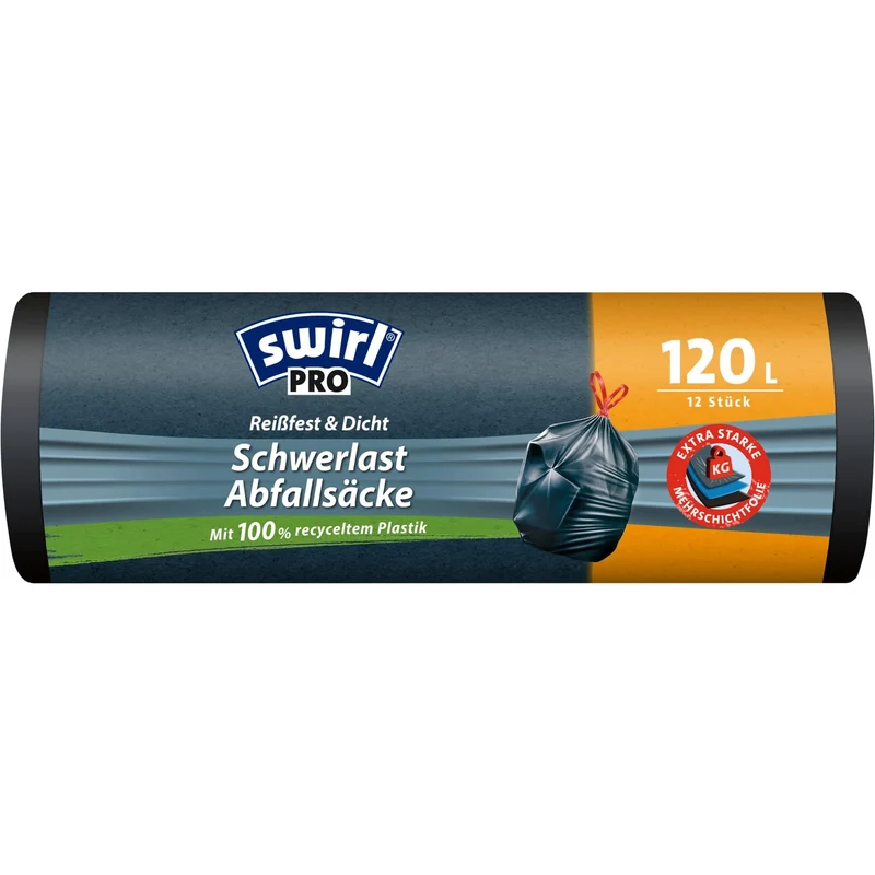 SWIRL Schwerlastsäcke PROFI, 120 Liter
