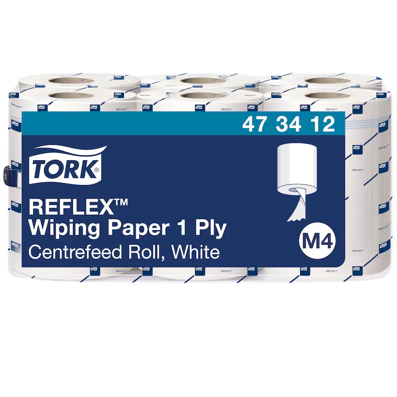 Tork Reflex Mehrzweck-Papierwischtuch M4 1-lagig, weiß