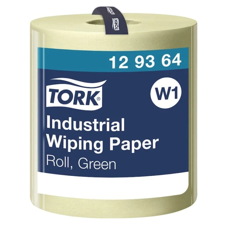 Tork Industrie Papierwischtücher W1 3-lagig, grün, 340 m