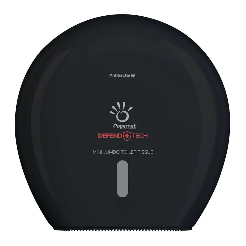Papernet Defend Tech Toilettenpapierspender Mini Jumbo schwarz