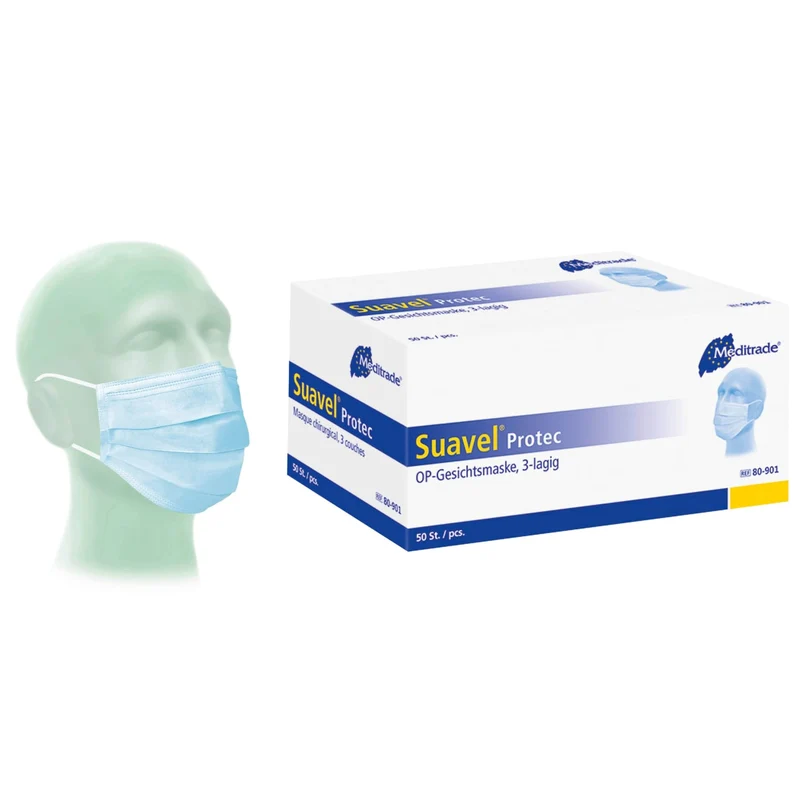 Meditrade Suavel® Protec medizinischer Einmalmundschutz