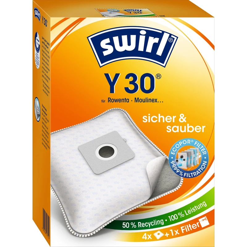 SWIRL Y 30 EcoPor Staubsaugerbeutel