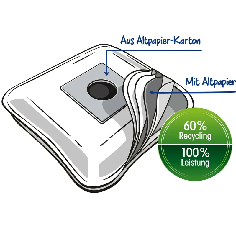 SWIRL Y 93 MicroPor Plus AirSpace Staubsaugerbeutel