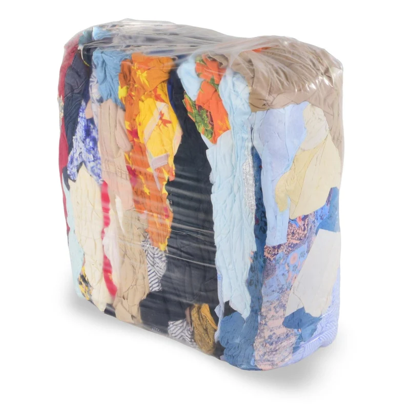 Funny Kattun Putzlappen, bunt, 10 kg Ballen
