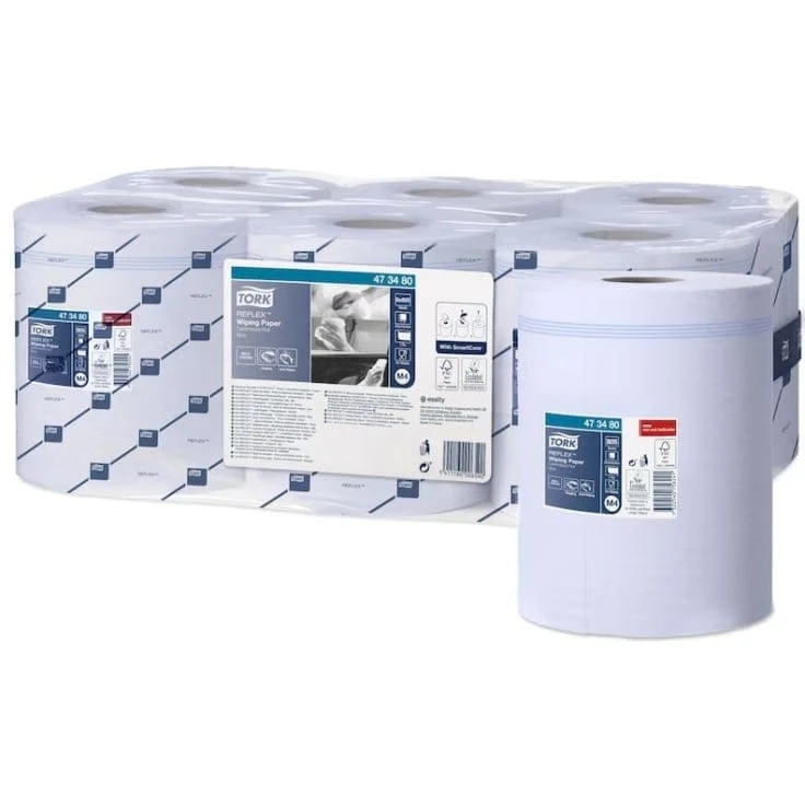 Tork Reflex Papierwischtücher M4 1-lagig, blau, 270 m