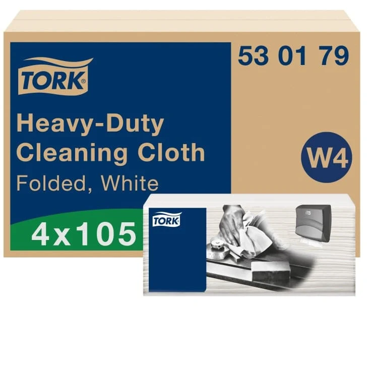 Tork Extra Starkes Reinigungstuch W4 weiß, 41,5 x 35,5 cm