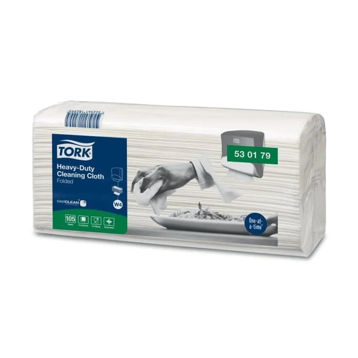 Tork Extra Starkes Reinigungstuch W4 weiß, 41,5 x 35,5 cm