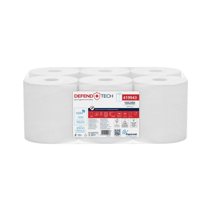 Papernet Defend Tech Centrefeed Handtuchrollen 2-lagig, 100 m