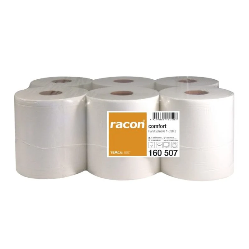 racon® premium Handtuchrolle, 20 cm x 320 m, 1-lagig, hochweiß