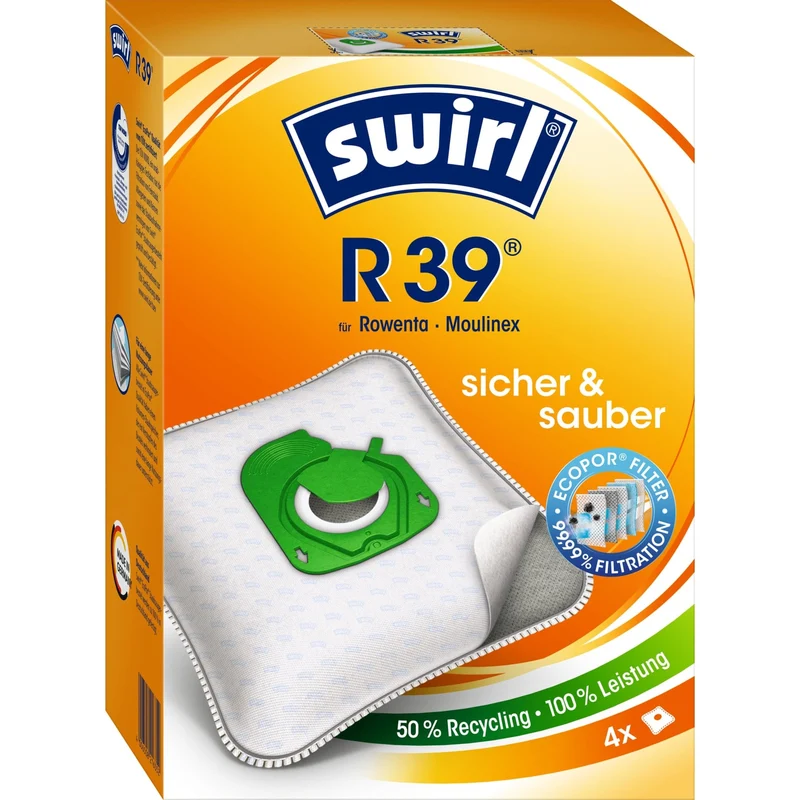 SWIRL R 39 EcoPor Staubsaugerbeutel
