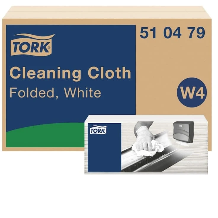 Tork Reinigungstuch Premium W4 1-lagig, weiß