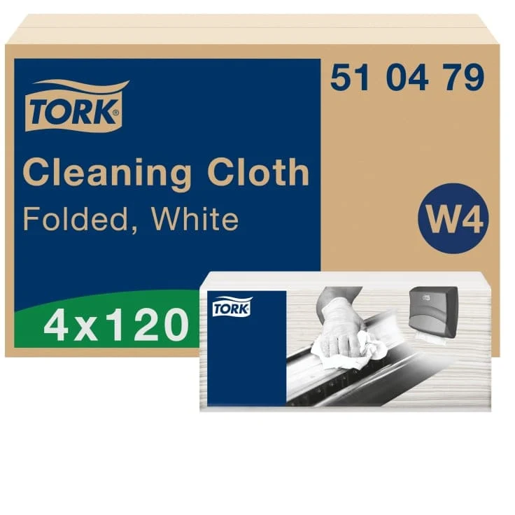 Tork Reinigungstuch Premium W4 1-lagig, weiß