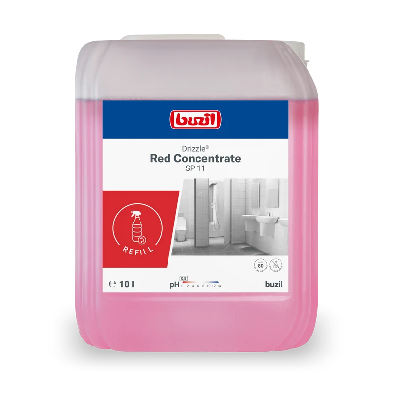 Drizzle® Red Concentrate Sanitärreiniger rot | Kanister (10 l)