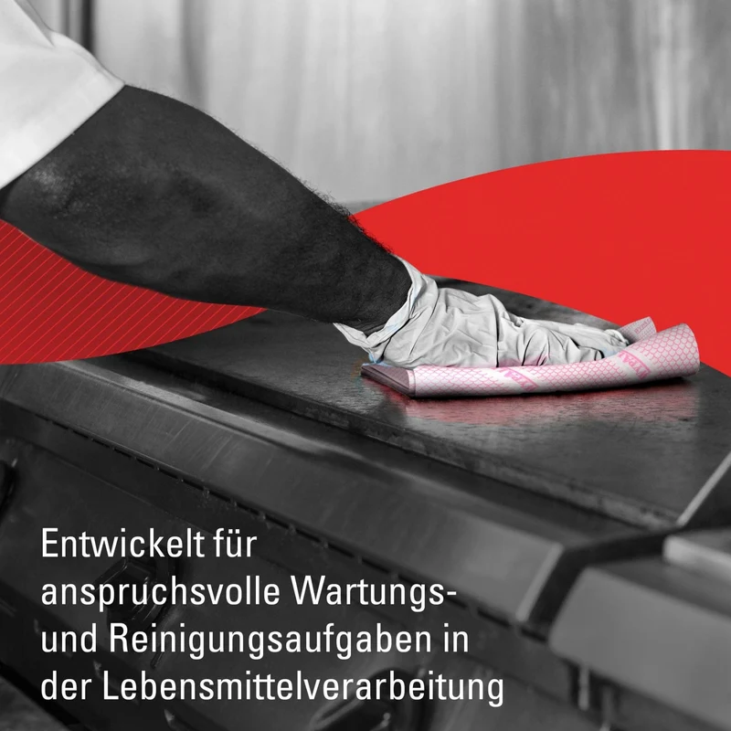 WypAll X80 Plus Wischtücher viertelgefaltet, 4 Farben