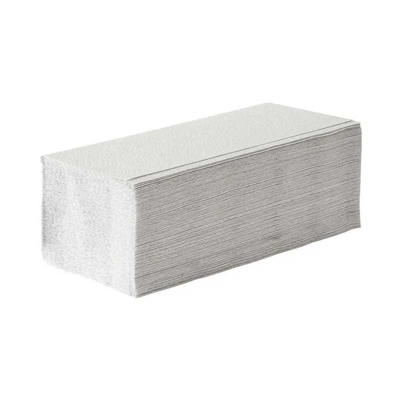 racon® easy Falthandtücher V-Falz, 23 x 25 cm, 1-lagig, weiß