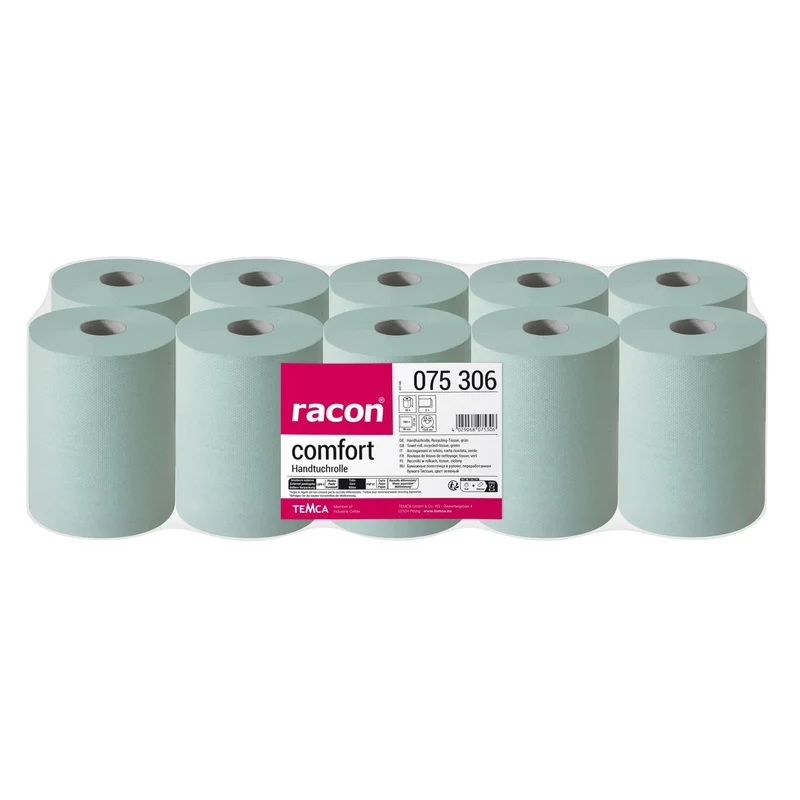 racon® comfort Handtuchrolle, 23 x 36 cm, 2-lagig, grün