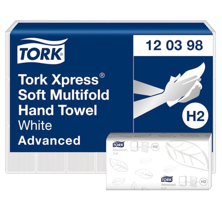 Tork Xpress weiches Multifold-Handtuch Advanced H2 2-lagig