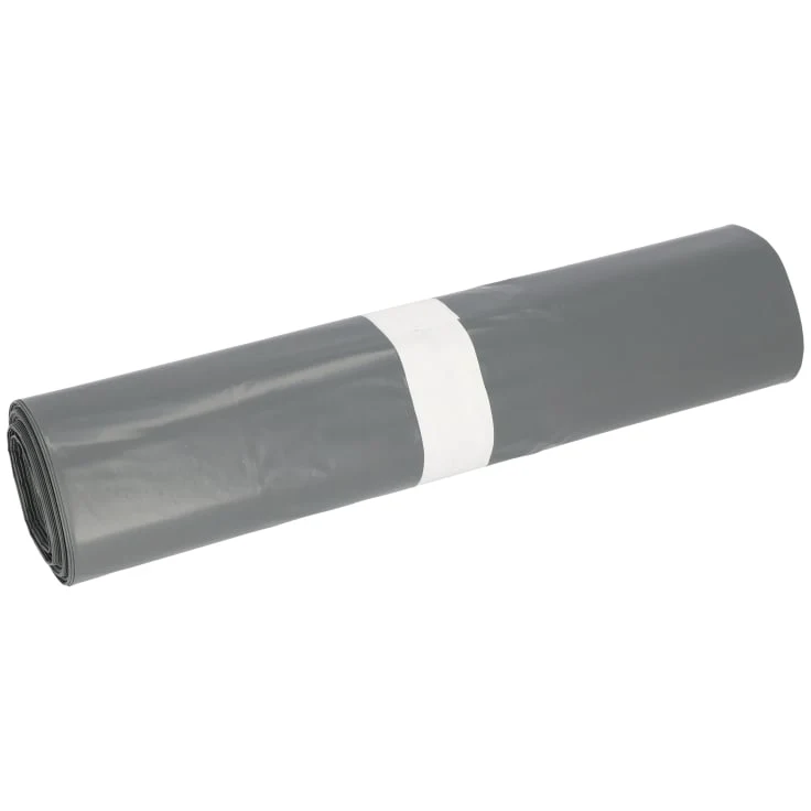 DEISS PREMIUM Abfallsack 70 Liter grau, 1060 g/ Rolle, Typ 60