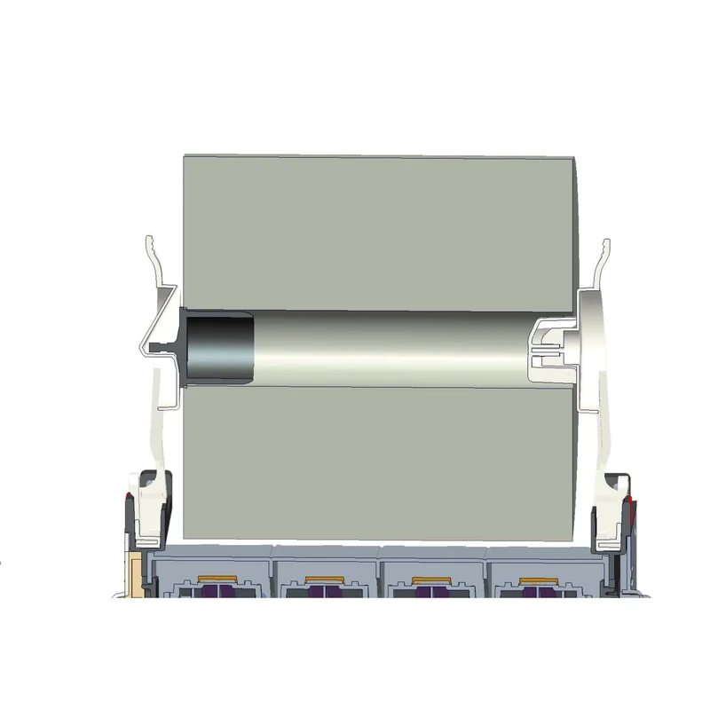 SemyTop Handtuchrollenspender Autocut, matt, für Rollen mit Adapter, 21 cm