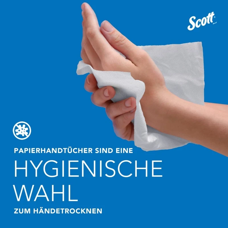 Scott Multifold Papierhandtücher, 1-lagig, 23,8 x 20,6 cm