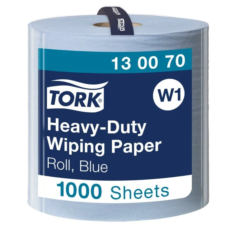 Tork Extra Starke Mehrzweck-Papierwischtücher 430 W1 2-lagig, blau, 340 m