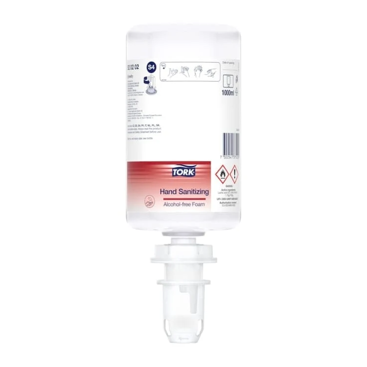 Tork Händedesinfektionsschaum S4 alkoholfrei, 1 l