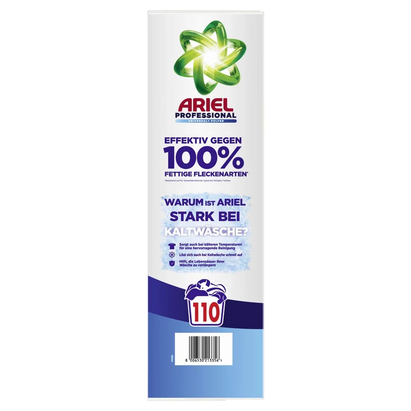 Ariel Professional Universal+ Pulverwaschmittel, 110 und 140 Waschladungen
