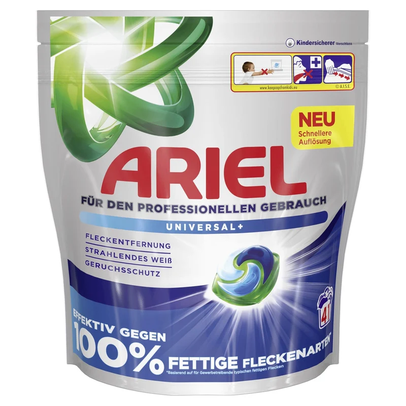 Ariel Professional All-in-1 Pods Universal+ Vollwaschmittel, 82 oder 100 Pods