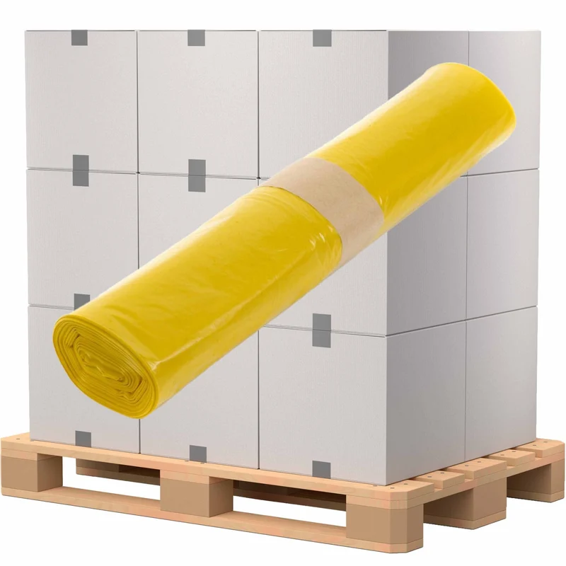 Funny Müllsäcke 120 Liter, gelb, Typ 60, 700 x 1.100 mm