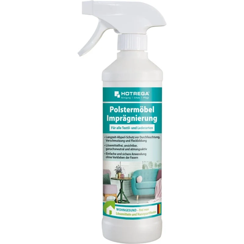 HOTREGA® Polstermöbelimprägnierung – 500 ml - Flasche