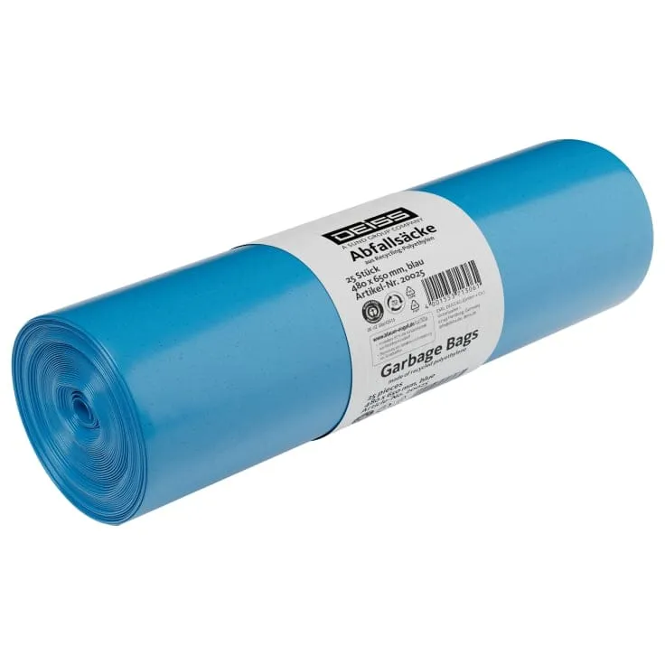 DEISS LDPE - Müllsack 35 Liter blau, Typ 70