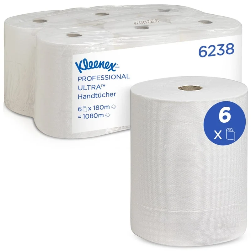 Kleenex Ultra Handtuchrolle 2-lagig, 180 m