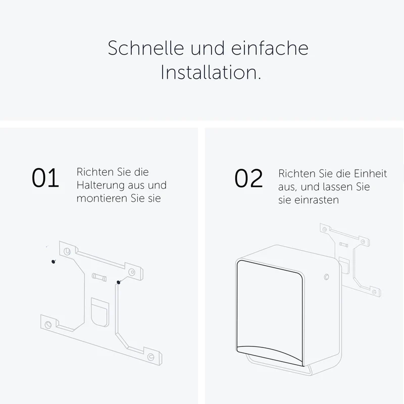 ICON Rollenhandtuchspender, Sensor