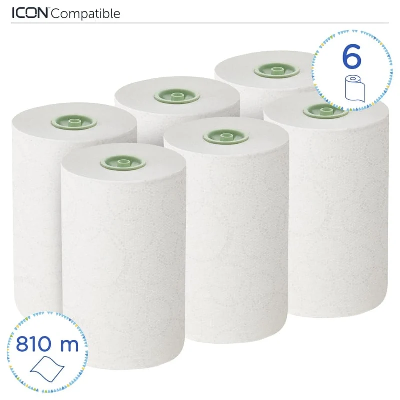 Kleenex Slimroll Handtuchrolle E-Roll 1-lagig, 135 m