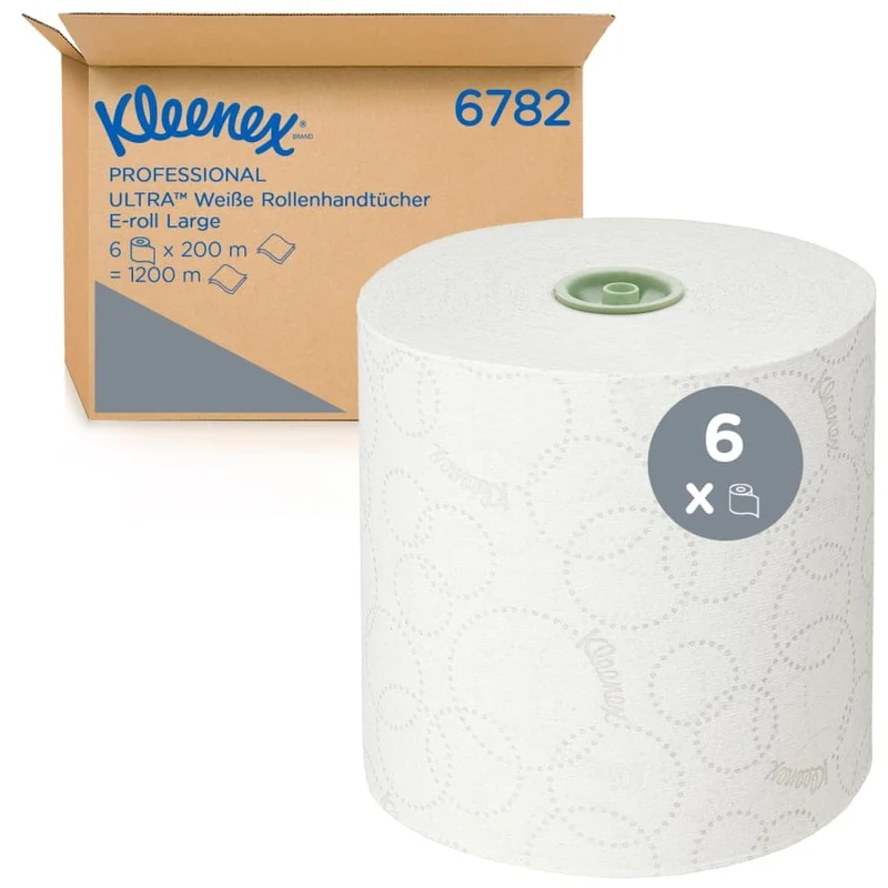 Kleenex Ultra Handtuchrolle E-Roll 2-lagig, 200 m