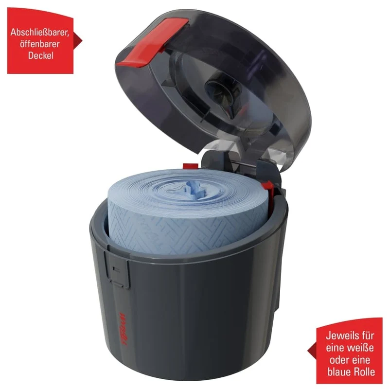 WypAll Reach PLUS Wischtuchspender Zentralentnahme, schwarz