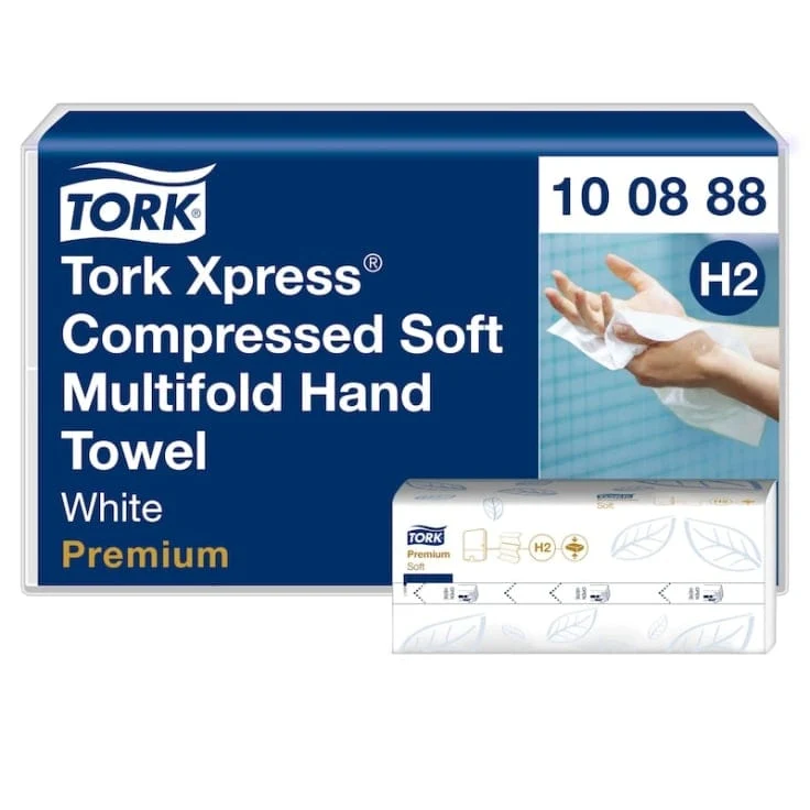Tork Xpress Multifold-Papierhandtuch H2 2-lagig, weiß