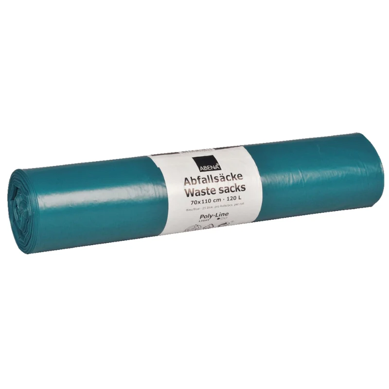 ABENA Müllsack Poly-Line, 120 Liter, 34 µm
