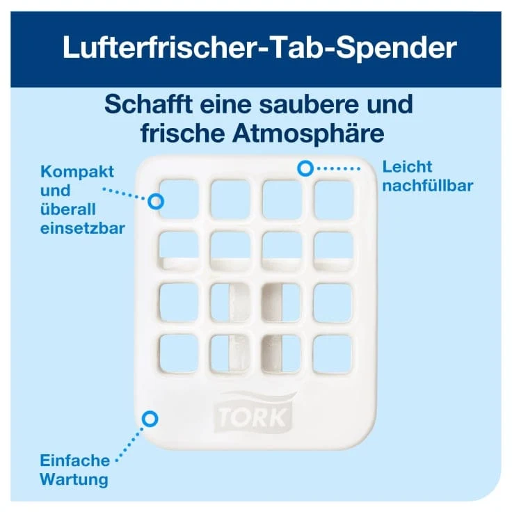 Tork Halter für Lufterfrischer-Anhänger A2 weiß