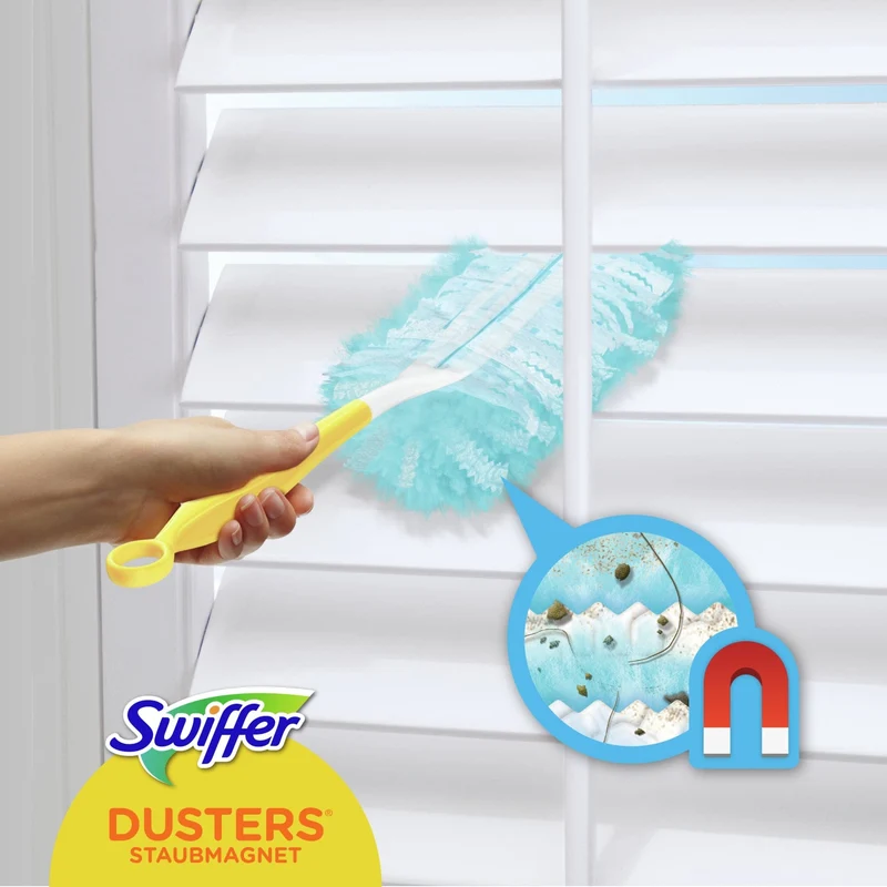 Swiffer Staubmagnet Duster Kit, Handgriff + 3 oder 7 Tücher
