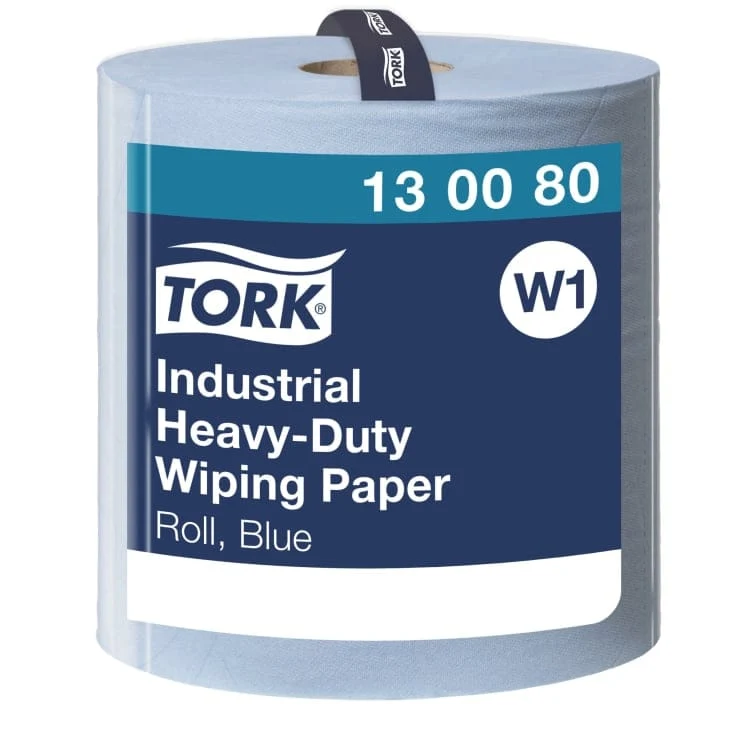 Tork Extra Starke Industrie Papierwischtücher 440 W1 3-lagig, blau
