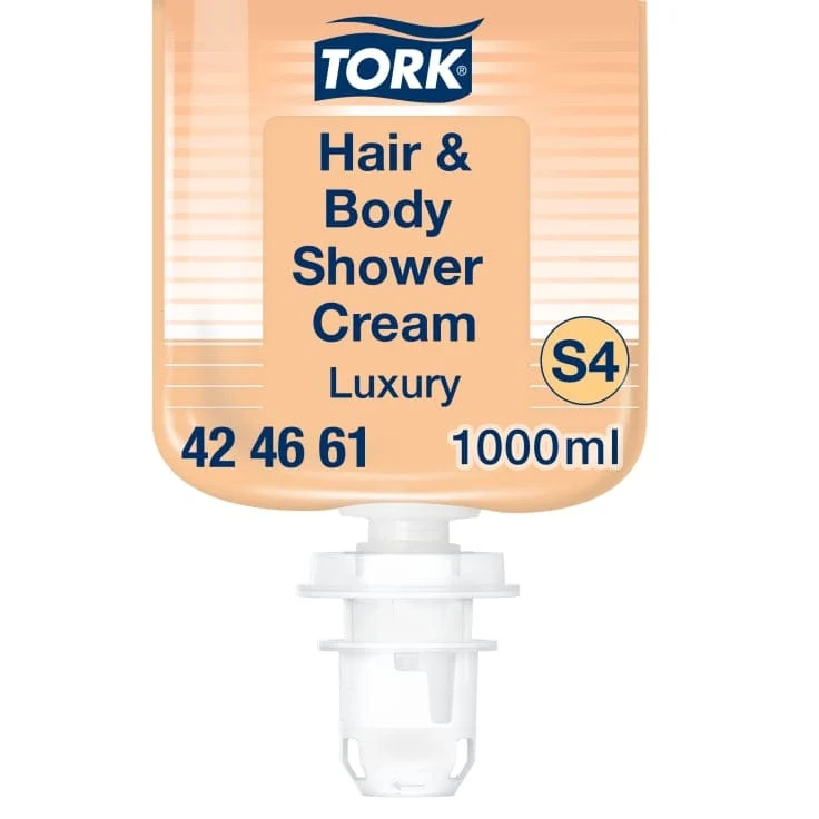 Tork Luxuriöse 3-in-1 Hair & Body Duschcreme S4, 1.000 ml