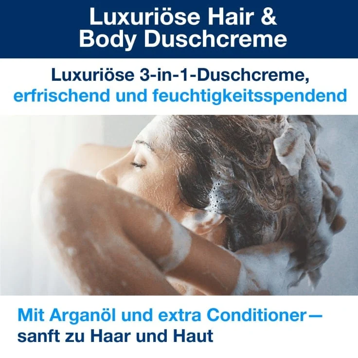 Tork Luxuriöse 3-in-1 Hair & Body Duschcreme S4, 1.000 ml