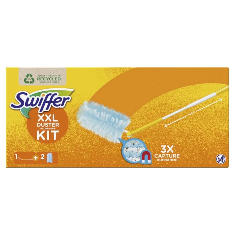 Swiffer Staubmagnet XXL Starterkit, Teleskopstab 90 cm