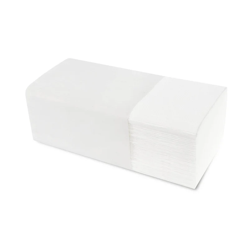 Quicky Papierhandtücher Zellstoff, 2-lagig, V-Falz, 22,7 x 21 cm