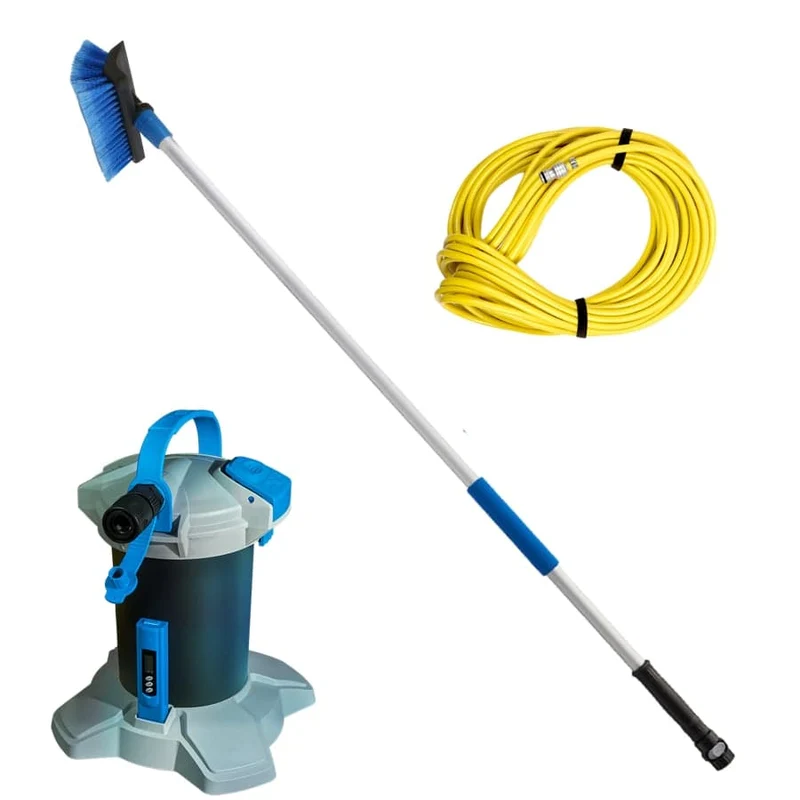 UNGER HighFlow Reinwasser Kit, 1,2 Meter – 3-teiliges Set