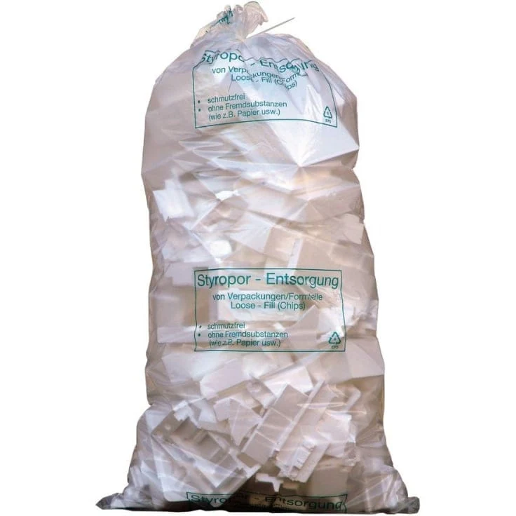 Müllsäcke 2500 Liter, transparent