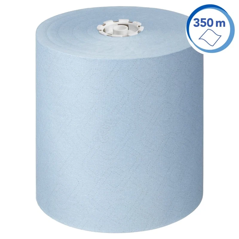 Scott Essential Handtuchrolle, 1-lagig, 350 m, weiß oder blau