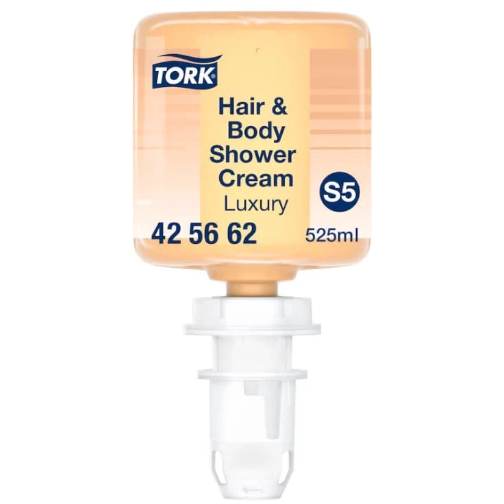 Tork Luxuriöse Hair & Body Mini Duschcreme S5, 525 ml